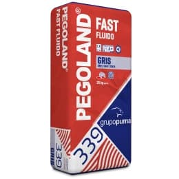 Mortero cola Pegoland Fast Flex gris 25 kg pack 48 uds