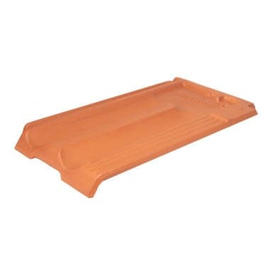 Teja cerámica alicantina rojo ecoBASIC 43,2x26,2cm Pack 280 uds